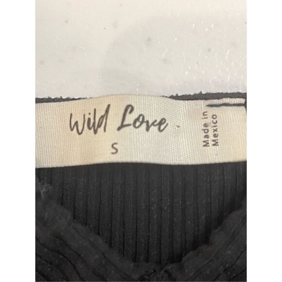 Wild Love women’s top black sleeveless size small - Picture 4 of 4